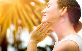 Zonnebrandcrème voor het gezicht