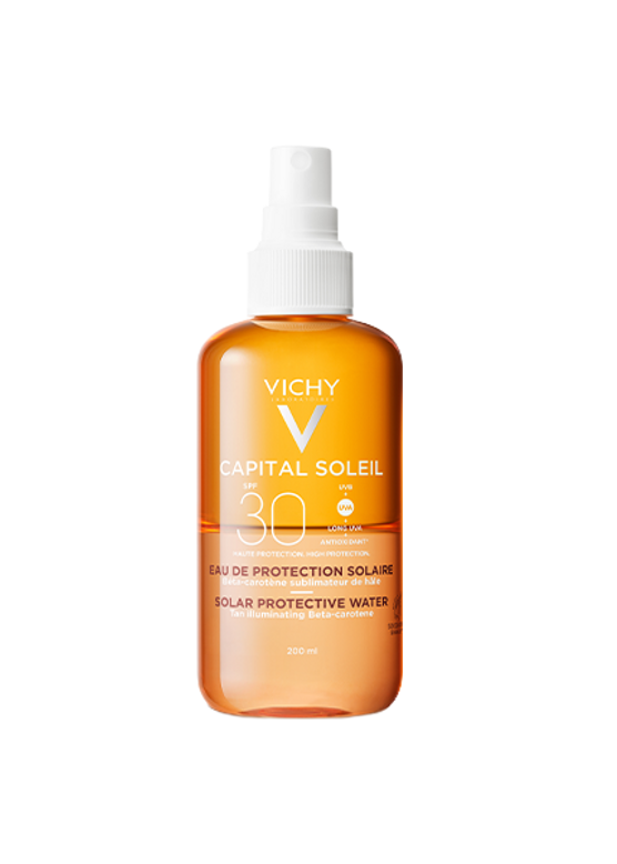 VICHY_CAPITAL_SOLEIL_SOLAR_PROTECTIVE_WATER_TAN_SPF30